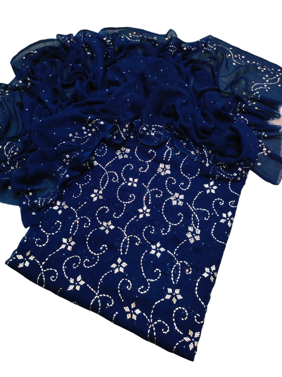 Heavy Mukkesh Work Suit - Royal Blue