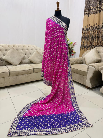 Pink & Royal Blue